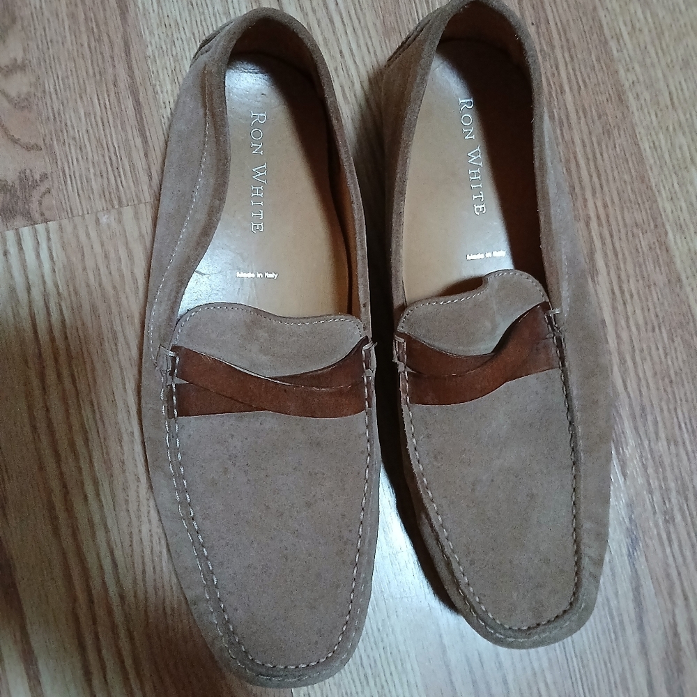 Ron White Suede Loafers Men Sz:45